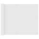 Balkonsko platno belo 75x400 cm oksford blago