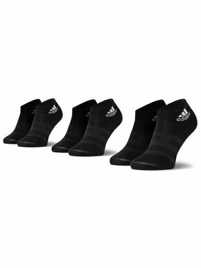 Adidas Set 3 parov unisex nizkih nogavic Light Ank 3Pp DZ9436 Črna