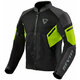Rev'it! Jacket GT-R Air 3 Black/Neon Yellow M Tekstilna jakna