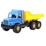 Mikro Trading Tovornjak, modro-rumene barve, 77 cm
