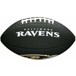 Wilson NFL Soft Touch Mini Football Baltimore Ravens Black Ameriški nogomet