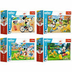 Trefl Minipuzzle 54 kosov Mickey Mouse Disney/ Dan s prijatelji 4 vrste
