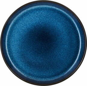Bitz Desertni krožnik 21 cm - črna / temno modra