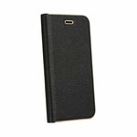 OEM LUNA Book Gold torbica za IPHONE 7 / 8 / SE 2020 / SE 2022 črna