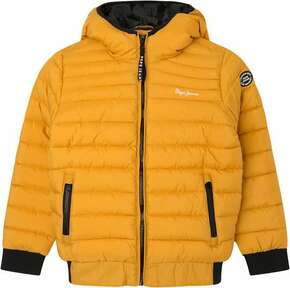 Otroška jakna Pepe Jeans Greystoke rumena barva - rumena. Otroška jakna iz kolekcije Pepe Jeans. Podložen model