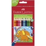 Faber-Castell Extra Jumbo Crayons 12 barv