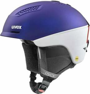 UVEX Ultra Mips Purple Bash/White Mat 51-55 cm Smučarska čelada