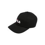 Fila kapa - črna. Baseball kapa iz kolekcije Fila. Model izdelan iz gladkega materiala.
