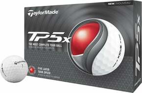 TaylorMade TP5x Golf Balls White
