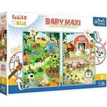 Baby Puzzle MAXI 2x10 - Otroci in medved