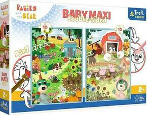 Baby Puzzle MAXI 2x10 - Otroci in medved