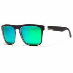 KDEAM Sunbury 19 sončna očala, Black &amp; White / Green
