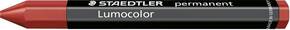 NEW Barvne voščenke Staedtler Lumocolor Stalni Rdeča (12 kosov)
