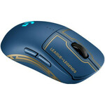Logitech G Pro LOL Wave 2 gaming miška, optični, brezžičen, 0000 dpi/16000 dpi/25600 dpi, 1000 Hz, beli/modri/črni