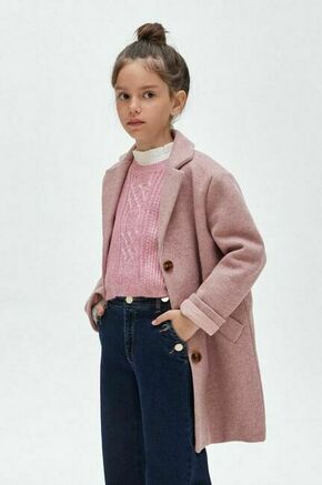 Otroški plašč Mayoral roza barva - roza. Otroške Plašč iz kolekcije Mayoral. Prehoden model