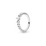 Pandora Srebrn prstan za ženske, rojene aprila 198867C04 (Obseg 58 mm) srebro 925/1000