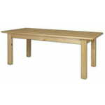 eoshop Jedilna miza ST107 iz masivnega lesa (barva lesa: Gray)