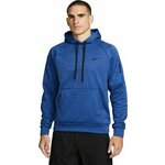 Nike Therma-FIT Hooded Mens Pullover Blue Void/ Game Royal/Heather/Black L Trenirka za fitnes