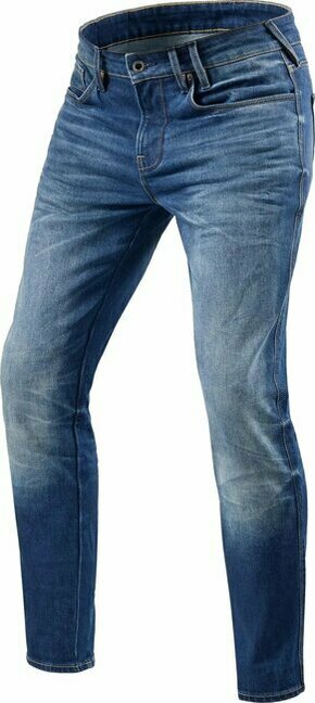 Rev'it! Jeans Carlin SK Medium Blue 34/33 Motoristične jeans hlače