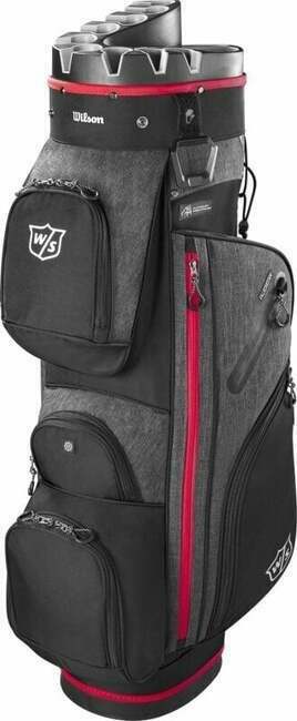 Wilson Staff I Lock III Cart Bag Black/Red Golf torba Cart Bag