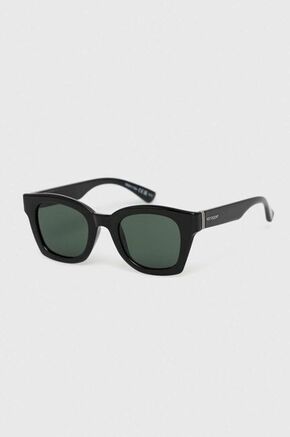 Sončna očala Von Zipper Gabba črna barva - črna. Sončna očala iz kolekcije Von Zipper. Model z enobarvnimi stekli in okvirji iz plastike. Ima filter UV 400.