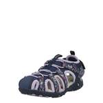Otroški sandali Geox vijolična barva - vijolična. Sandali iz kolekcije Geox. Model izdelan iz kombinacije ekološkega usnja in tekstilnega materiala. Model z mehkim in prožnim podplatom.
