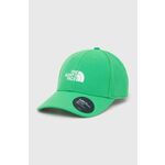 Kapa s šiltom The North Face Recycled 66 Classic Hat zelena barva, NF0A4VSVPO81 - zelena. Kapa s šiltom vrste baseball iz kolekcije The North Face. Model izdelan iz materiala z nalepko.