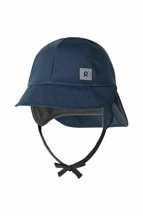 Otroški dežni klobuk Reima mornarsko modra barva - mornarsko modra. Otroške klobuk iz kolekcije Reima. Model s širokim robom