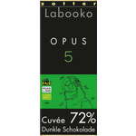 Zotter Schokoladen Bio čokolada Labooko - "72 % Opus 5" - 70 g