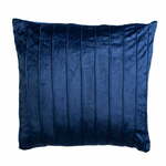 Temno modra okrasna blazina JAHU collections Stripe, 45 x 45 cm