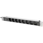 Digitus razdelilec, aluminijast profil, 8x italijanski izhod, 2m kabel