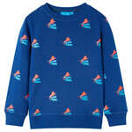 vidaXL Otroški pulover temno modra 104