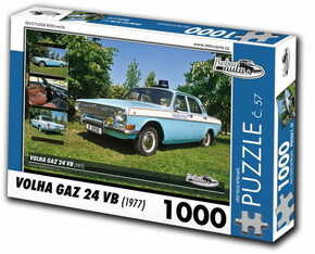 WEBHIDDENBRAND RETRO-AUTA Puzzle št. 57 Volga Gaz 24 UK (1977) 1000 kosov