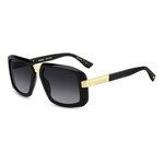 Dsquared2 D20178/S 807/9O ONE SIZE (57) Črna/Siva