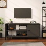 vidaXL TV omarica črna 100x40x45 cm inženirski les