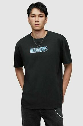 Bombažna kratka majica AllSaints Quasar moška