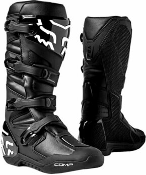 FOX Comp Boots Black 45 Motoristični čevlji