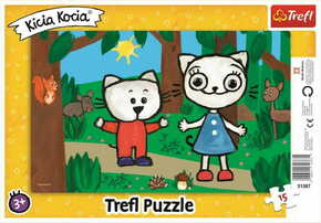 WEBHIDDENBRAND TREFL Puzzle Kicia Kocia: Kittykit v gozdu 15 kosov