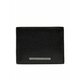 Calvin Klein Velika moška denarnica Modern Bar Trifold 10Cc W/Coin K50K511833 Črna