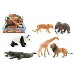 Teddies Živalski safari ZOO plastika 11-17cm