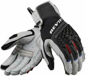 Rev'it! Gloves Sand 4 Light Grey/Black 3XL Motoristične rokavice