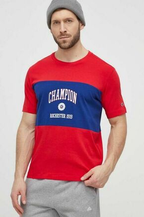 Bombažna kratka majica Champion moška