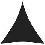 shumee Vrtno trikotno jadro Oxford Cloth 5x6x6 m Črna