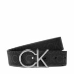 Ženski pas Calvin Klein Ck Logo Belt 3.0 Epi Mono K60K611902 Black Epi Mono 0GJ