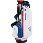 Jucad 2 in 1 Blue/White/Red Golf torba Stand Bag