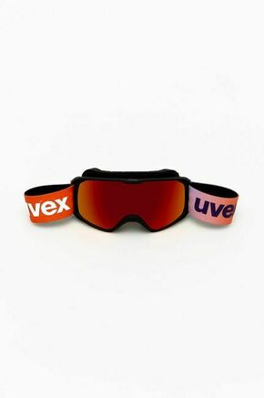 Smučarska očala Uvex Xcitd CV roza barva - roza. Smučarska očala iz kolekcije Uvex. Model zagotavlja visoko stopnjo zaščite pred soncem.