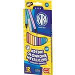 WEBHIDDENBRAND Kores Kolores Metalic crayons 12 barv