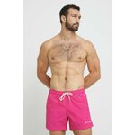 Kopalne kratke hlače Champion roza barva - roza. Kopalne kratke hlače iz kolekcije Champion. Model izdelan iz enobarvnega materiala.