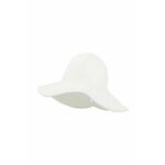 Otroški bombažni klobuk Jamiks MAFIFI bela barva - bela. Otroški klobuk iz kolekcije Jamiks. Model s širokim robom, izdelan iz bombažnega materiala.