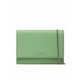 Torbica Liu Jo zelena barva - zelena. Majhna torbica iz kolekcije Liu Jo. na zapenjanje, model izdelan iz ekološkega usnja.